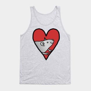 My Valentine Rat Tank Top